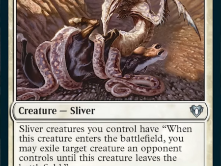 Constricting Sliver [Commander Masters] Sale