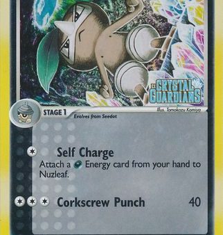 Nuzleaf (39 100) (Stamped) [EX: Crystal Guardians] Cheap