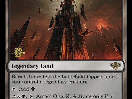 Barad-dur [The Lord of the Rings: Tales of Middle-Earth Prerelease Promos] Hot on Sale