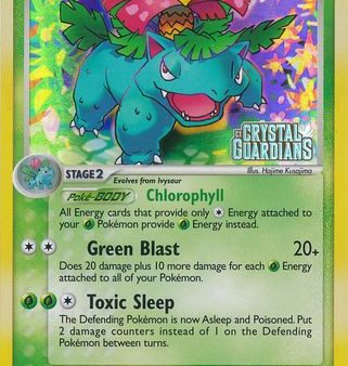 Venusaur (28 100) (Stamped) [EX: Crystal Guardians] Sale