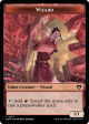 Chandra, Awakened Inferno Emblem    Wizard Double-Sided Token [Commander Masters Tokens] Fashion