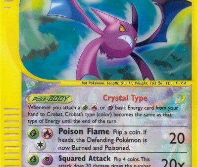 Crobat (10 12) [Box Topper] Discount