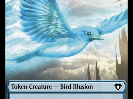 Bird Illusion Token [Commander Masters Tokens] For Sale