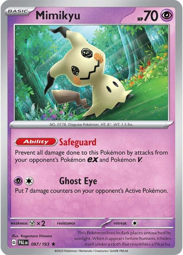 Mimikyu (097 193) [Scarlet & Violet: Paldea Evolved] Online Hot Sale