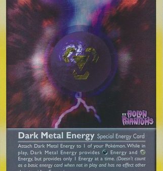 Dark Metal Energy (97 110) (Stamped) [EX: Holon Phantoms] Supply