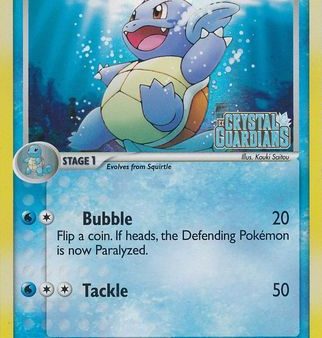 Wartortle (42 100) (Stamped) [EX: Crystal Guardians] Discount