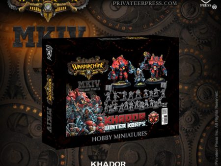 Warmachine MK IV: Khador Winter Korps Core Army Starter Online Hot Sale