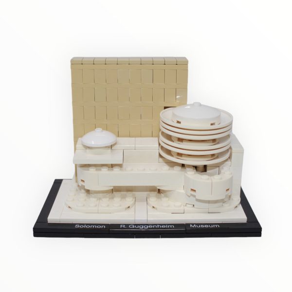 Used Set 21004 Architecture Solomon R. Guggenheim Museum Cheap