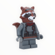 Rocket Raccoon (Endgame, dark bluish gray outfit, reddish brown fur, 2021) Hot on Sale