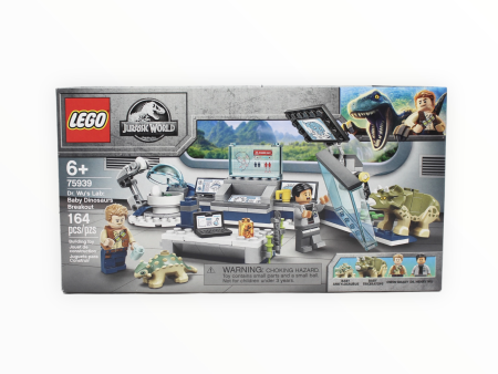 Certified Used Set 75939 Jurassic World Dr. Wu’s Lab: Baby Dinosaurs Breakout Discount