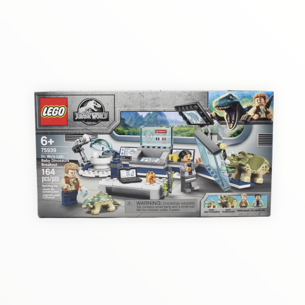 Certified Used Set 75939 Jurassic World Dr. Wu’s Lab: Baby Dinosaurs Breakout Discount