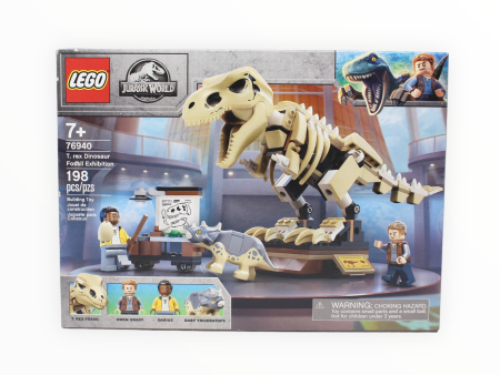 Certified Used Set 76940 Jurassic World T. rex Dinosaur Fossil Exhibition For Discount