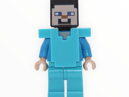 Minecraft Steve (medium azure armor, legs) For Cheap