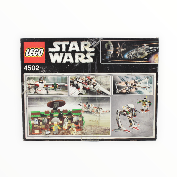 Certified Used Set 4502 Star Wars X-wing Fighter (Dagobah, Original Trilogy Edition, open box with most bags sealed) Cheap