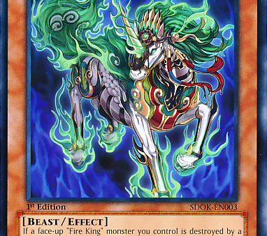 Fire King Avatar Kirin [SDOK-EN003] Common Sale