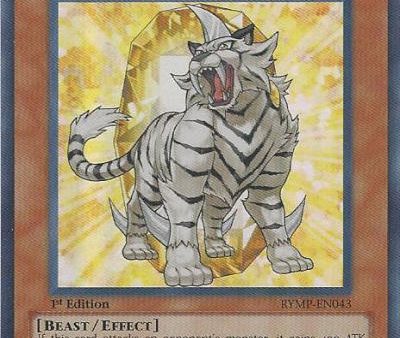 Crystal Beast Topaz Tiger [RYMP-EN043] Super Rare For Cheap