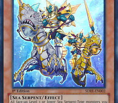 Atlantean Dragoons [SDRE-EN002] Super Rare For Cheap