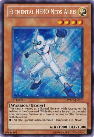 Elemental HERO Neos Alius [RYMP-EN010] Secret Rare Online now